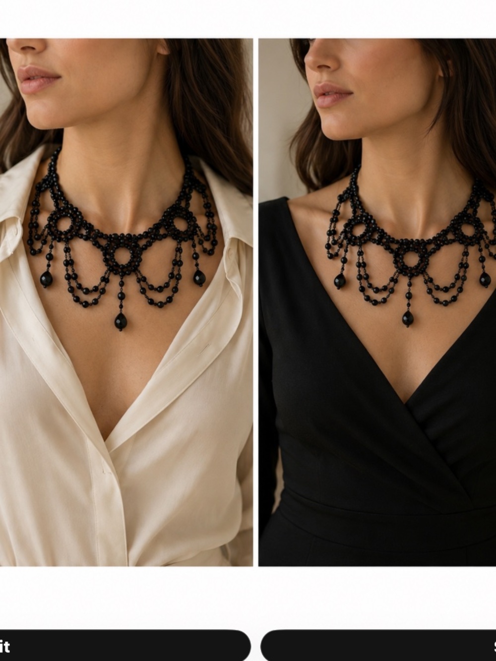 Vintage Vicki Jousan Choker Necklace